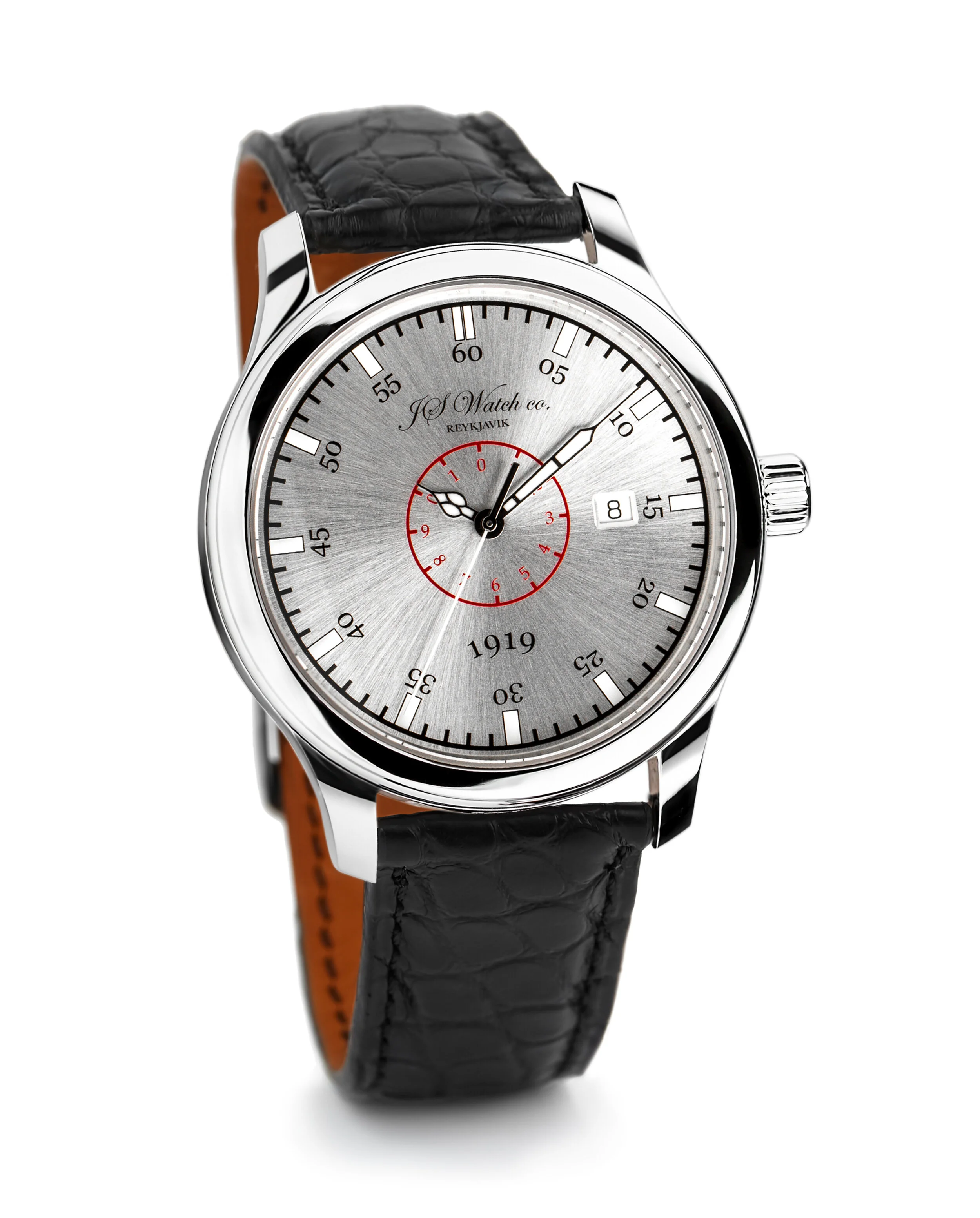 JS Watch Company Reykjavik — Islandus 1919 SIlver